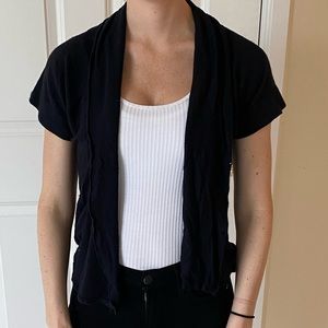 Juicy Couture Black Cardigan Sz Small